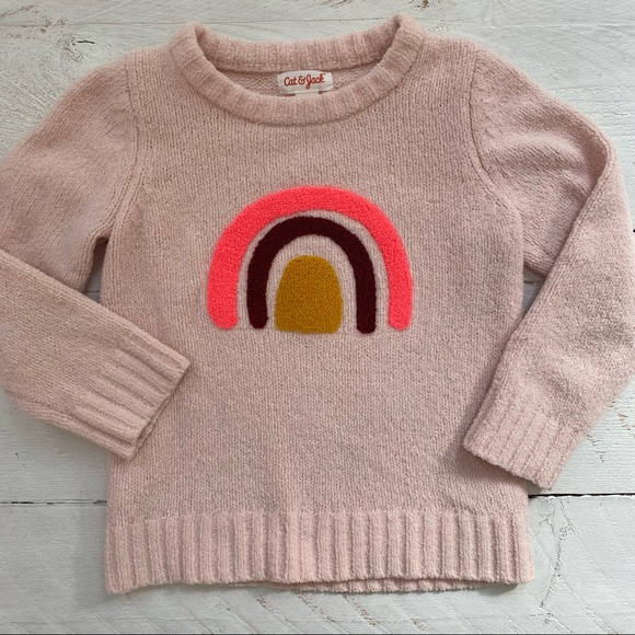 Cat Jack Rainbow Sweater 